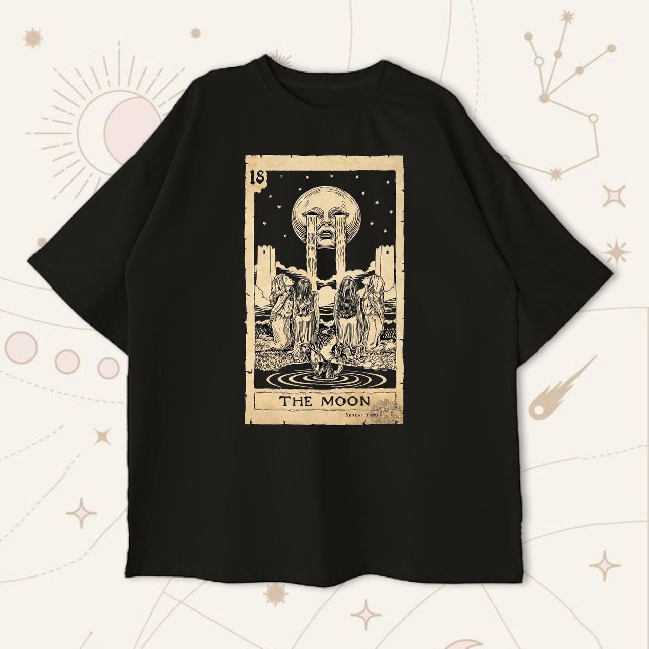 Koszulka Tarot Księżyc