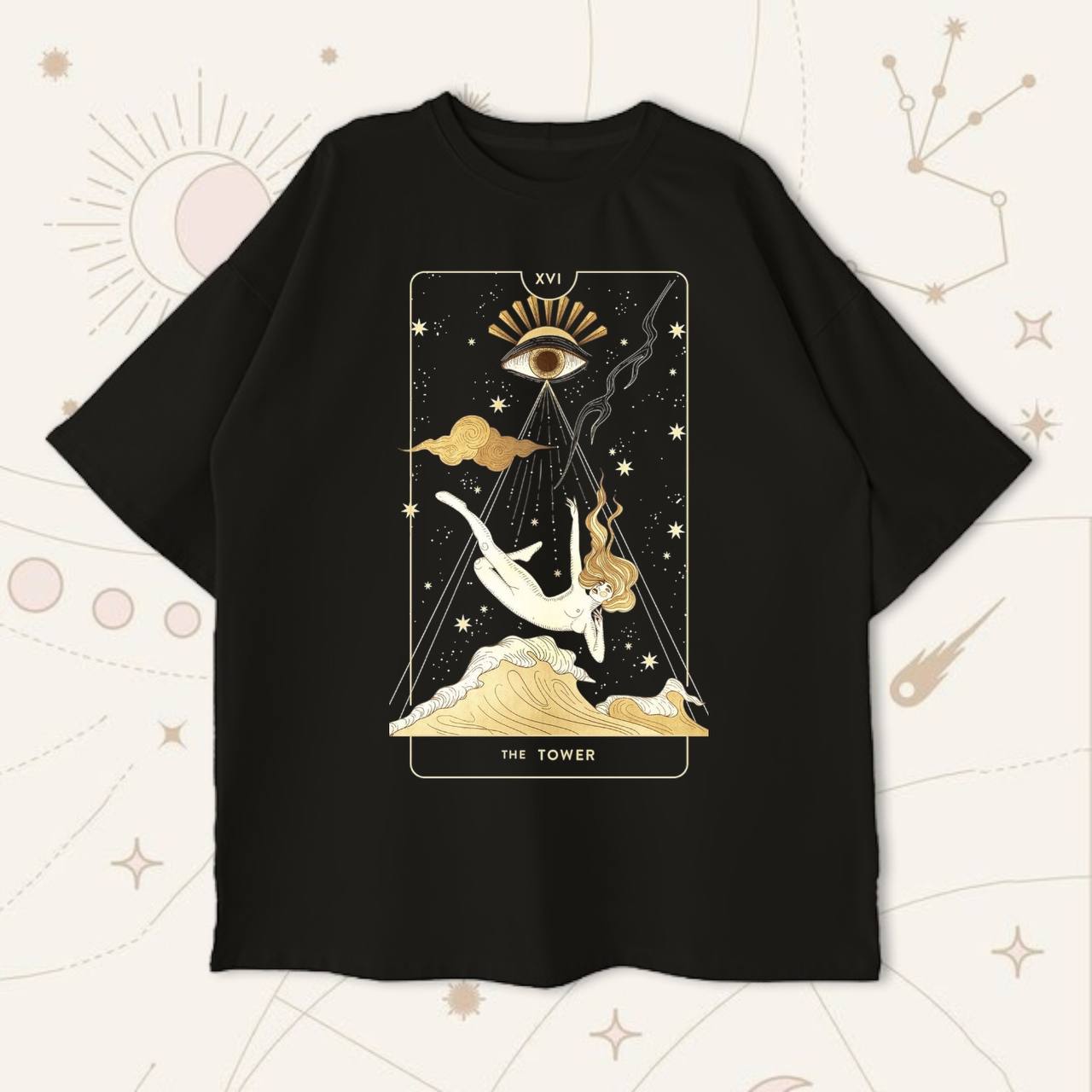 Koszulka Tarot Wieża