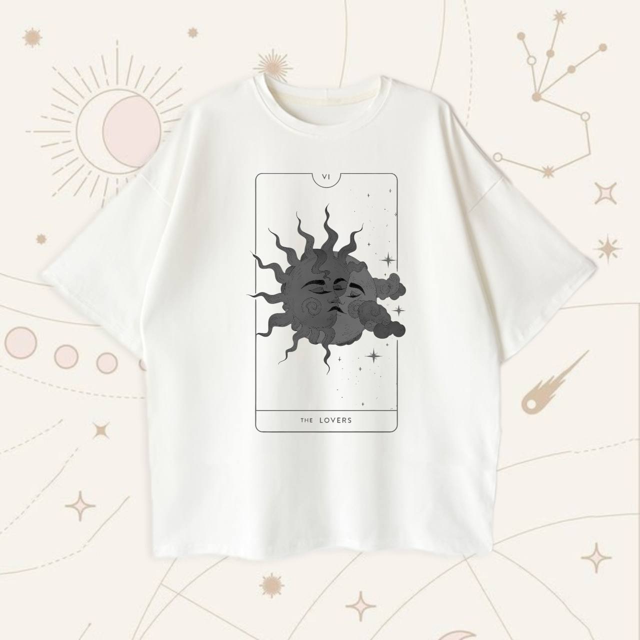 Koszulka Tarot Kochankowie