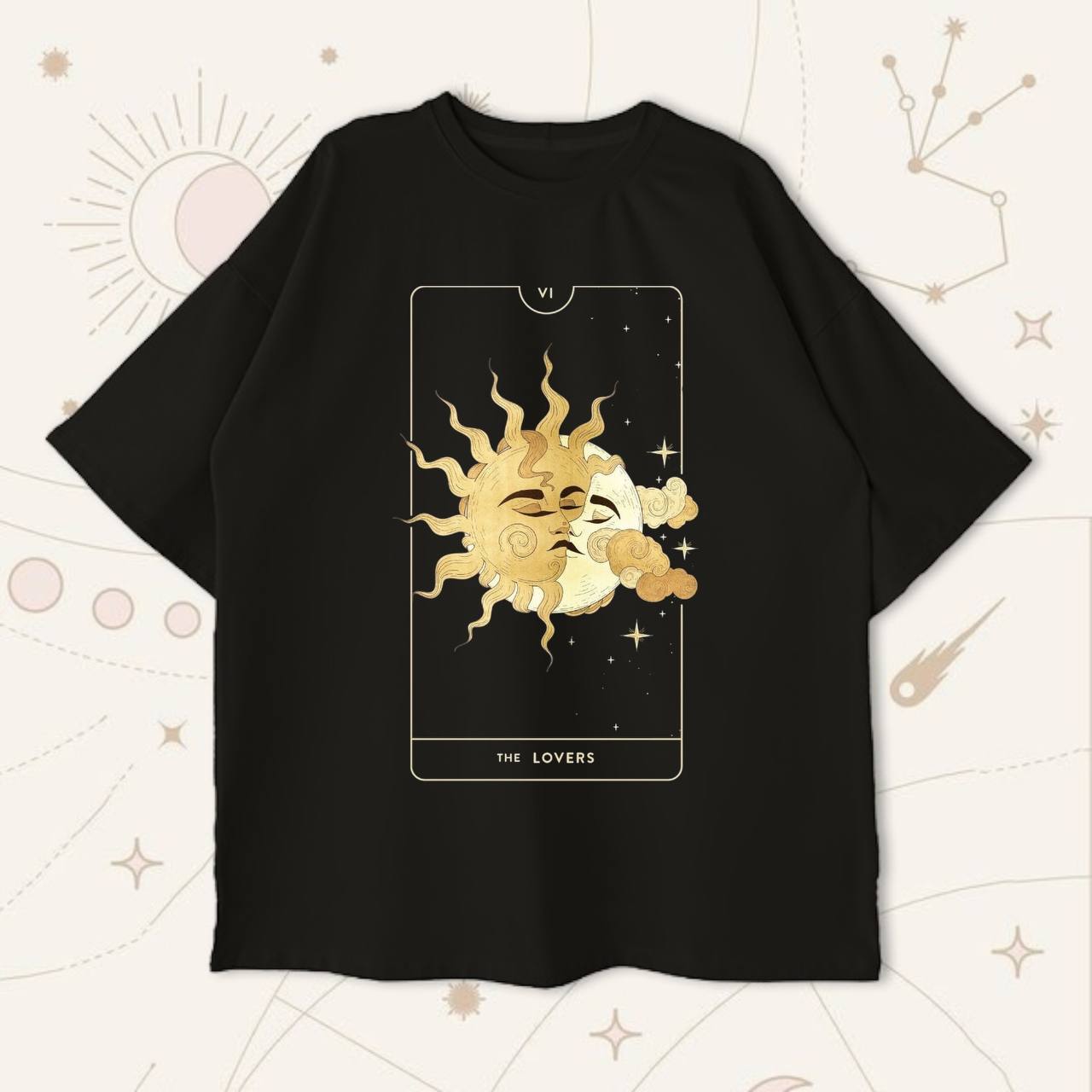 Koszulka Tarot Kochankowie
